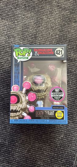 Funko Pop! Digital Dungeons & Dragons Death Tyrant #421 Legendary LE 1307