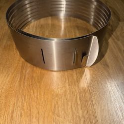 Zenker Patisserie Cake Cutting Slicing Aid Stainless Steel Adjustable 8 Layer
