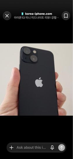 iPhone 13 mini like new