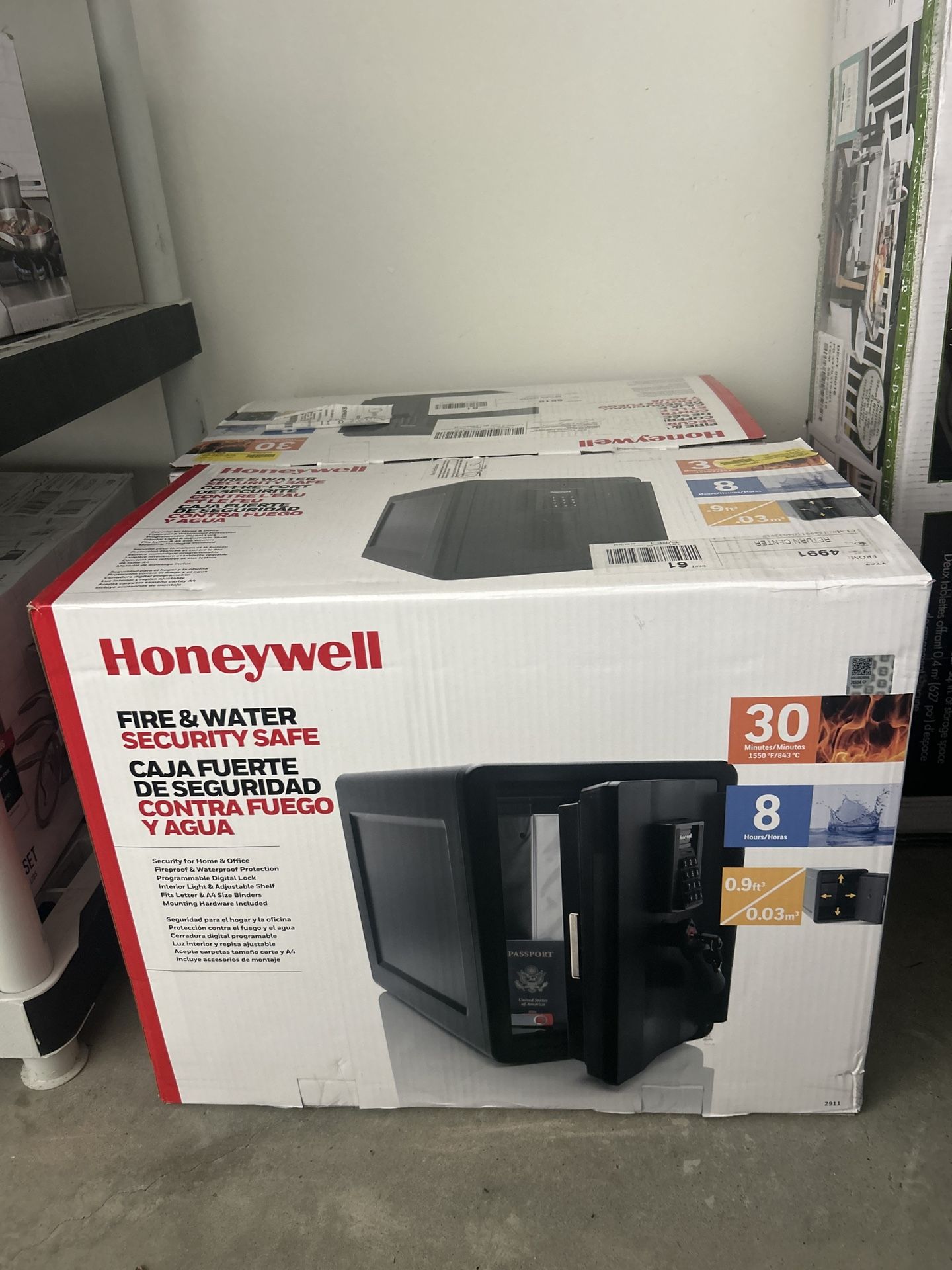 Honeywell model 2911 Safe