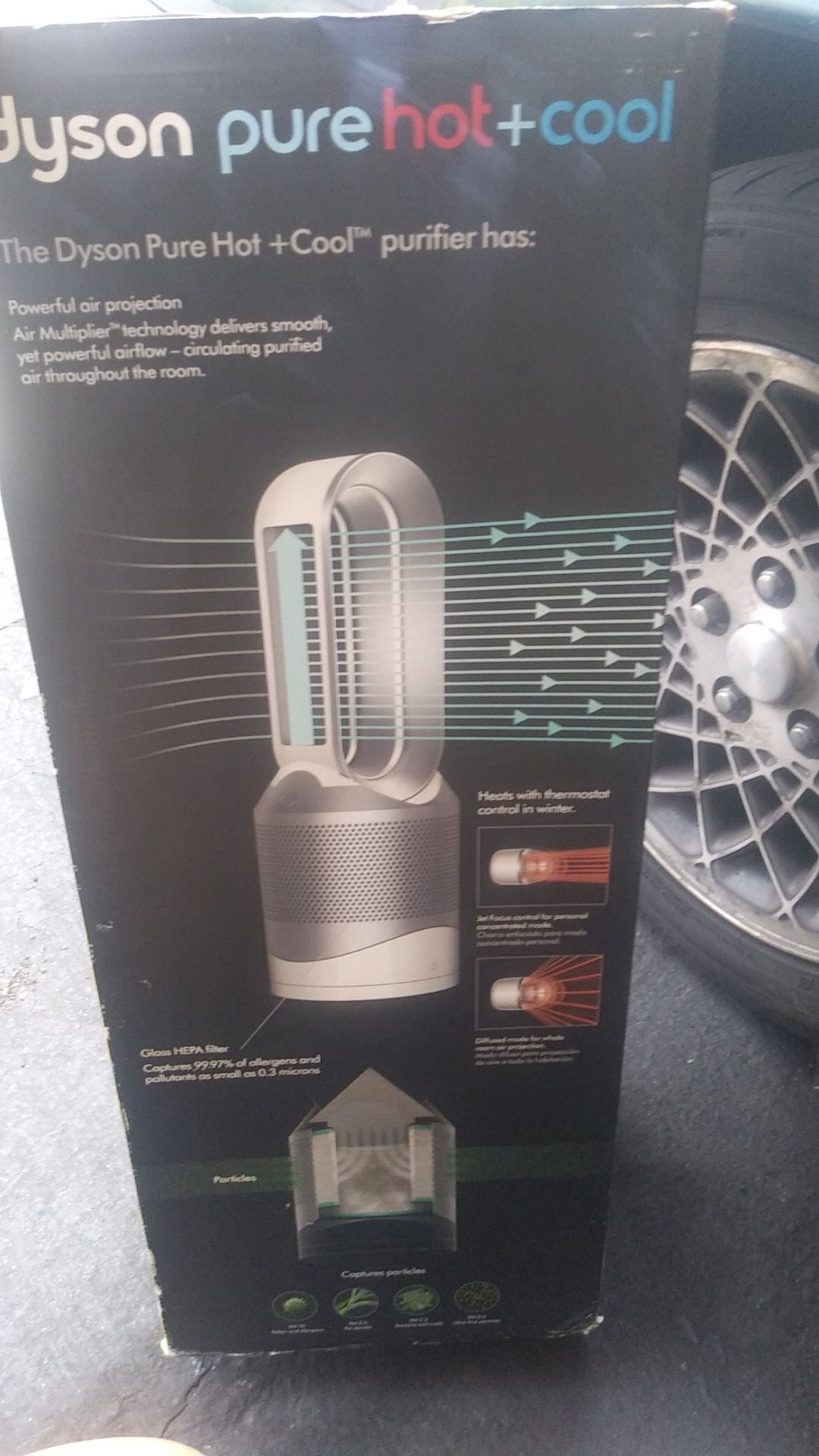 Dyson Pure Hot + Cool Air Purifier, Heater and Fan