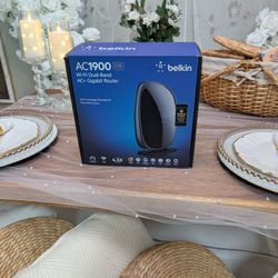 Belkin AC1900 Dual-Band Wi-Fi Router – Fast & Reliable