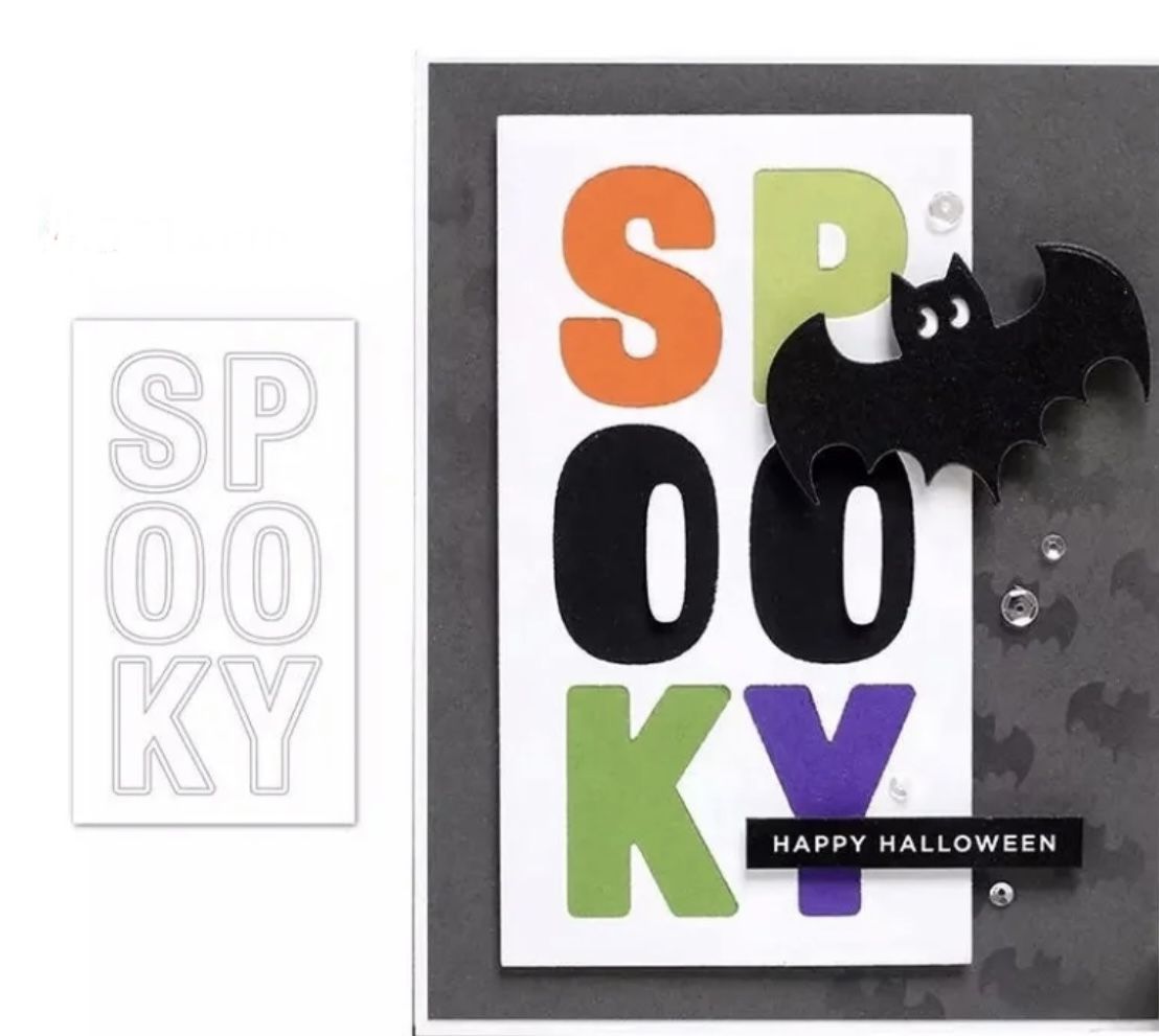 Spooky Halloween Die Cut