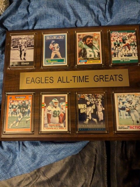 Philadelphia EAGLES All Time Greats Plaque