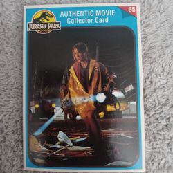 Jurassic Park Trading Card #55 Kenner