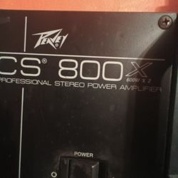 Amplificador Peavey Sc800