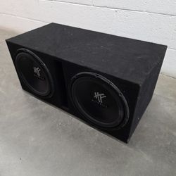 Trade Up Challenge! Higonics 12" Dual Subwoofers!