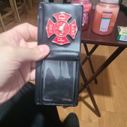 FIRE DEPT PENDANT WALLET NEW