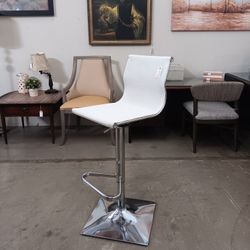 Contemporary Adjustable Swivel Counter Stool