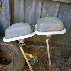 2 Old Walmart Parking Lot Lights