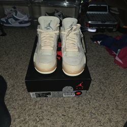 Jordan 4 Off White 