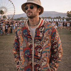 V.I.P. Collection Men's Multi-Face  Jacket