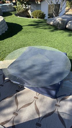 Free Round Glass Table Top