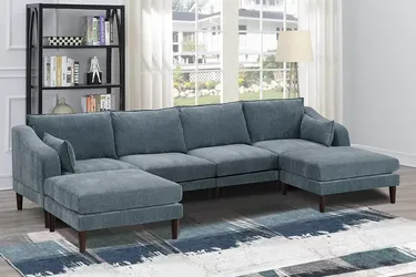 Brand New Grey Modular Sectional Sofa