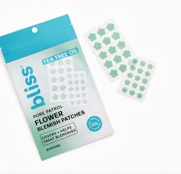 New Bliss Pore Patrol Flower Blemish Patches 30 Ct