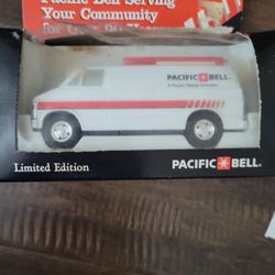 Pacific Bell Die Cast Limited Edition Van