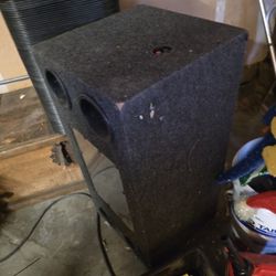 Speaker Box 15 × 31 - 1/2  ,asking $80.00
