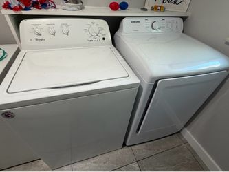 Washer and Dryer