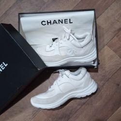 Chanel Wmns CC Logo Sneaker 'White