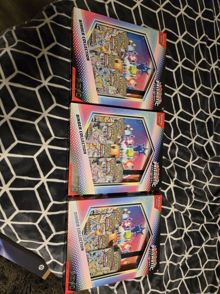 Pokemon Prismatic Evolutions Binder Collection