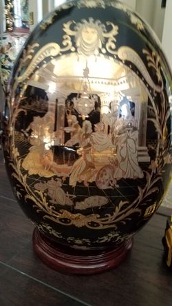 Large decorative egg