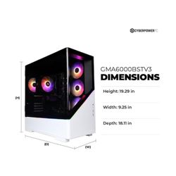 CYBERPOWER PC & MONITOR