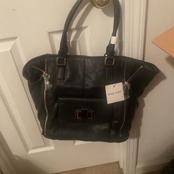 New Nine West Leather Tote 