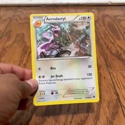 Aerodactyl Pokemon Card