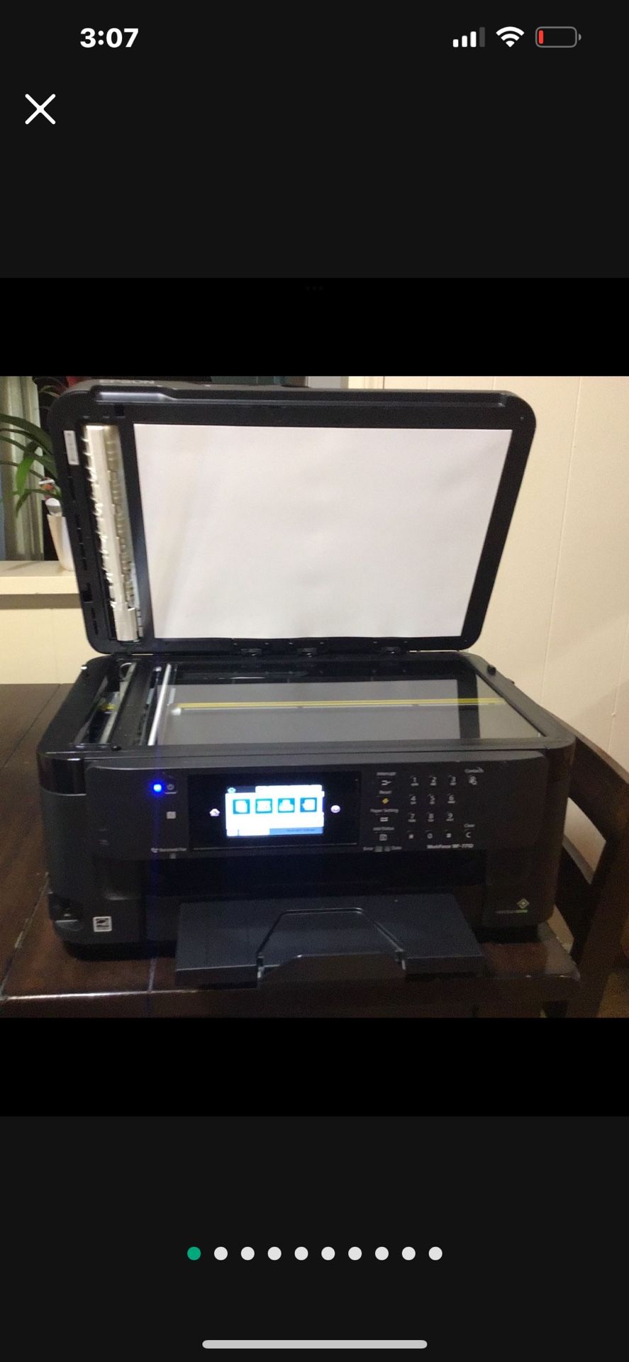 WorkForce WF-7710 Wireless Wide-format Color Inkjet Printer with Copy, Scan, Fax, Wi-Fi Direct and Ethernet