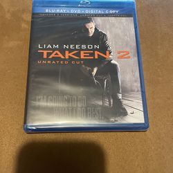 Taken 2 Blu Ray + DVD + Digital Copy Brand New Sealed
