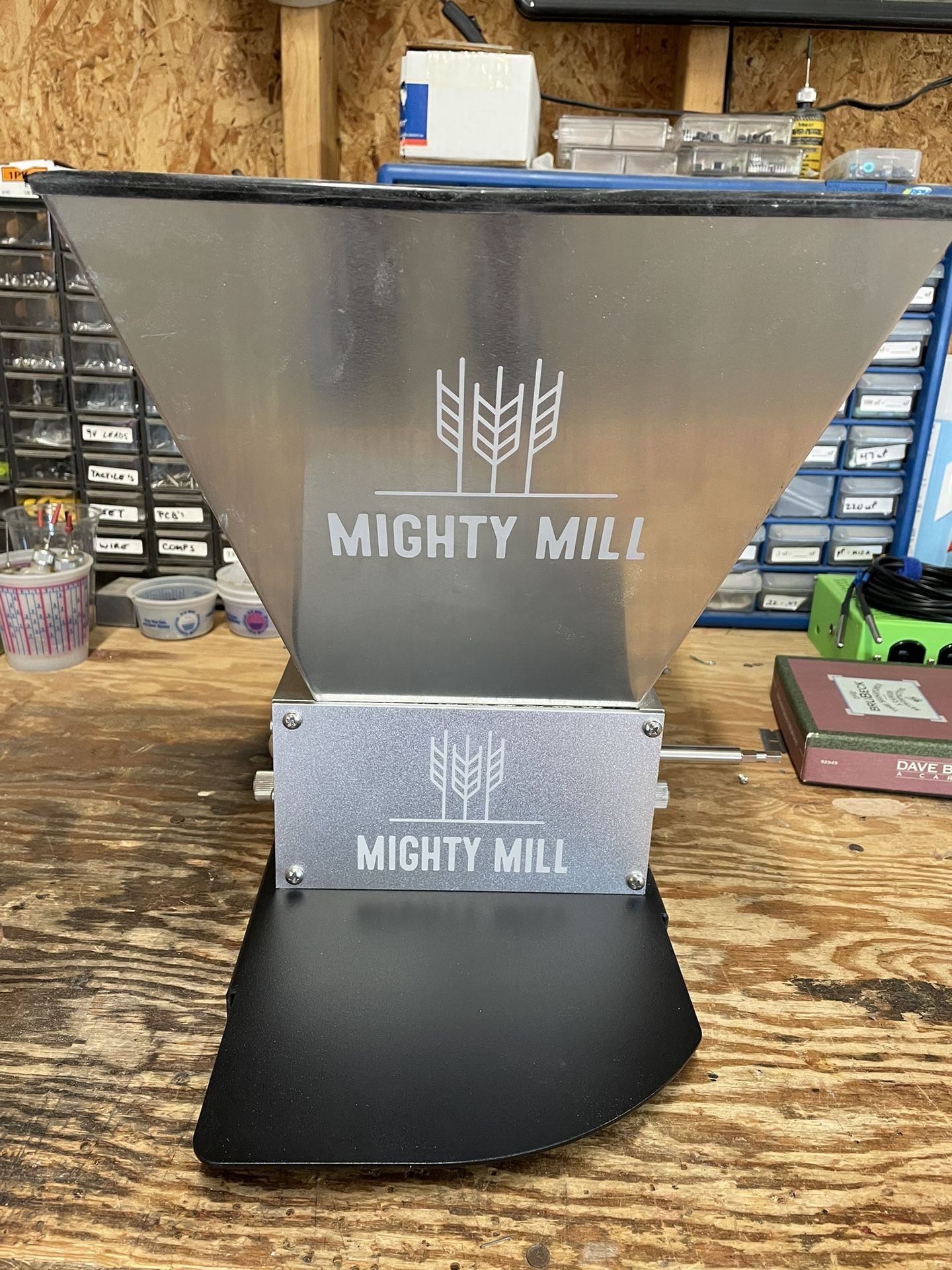 Mighty Mill 3 Roller Geared Grain Mill