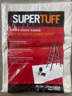 Rubber drop cloth