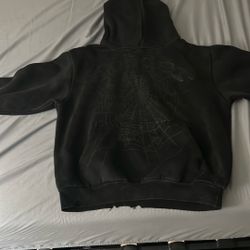 Spider Hoodie All Black 
