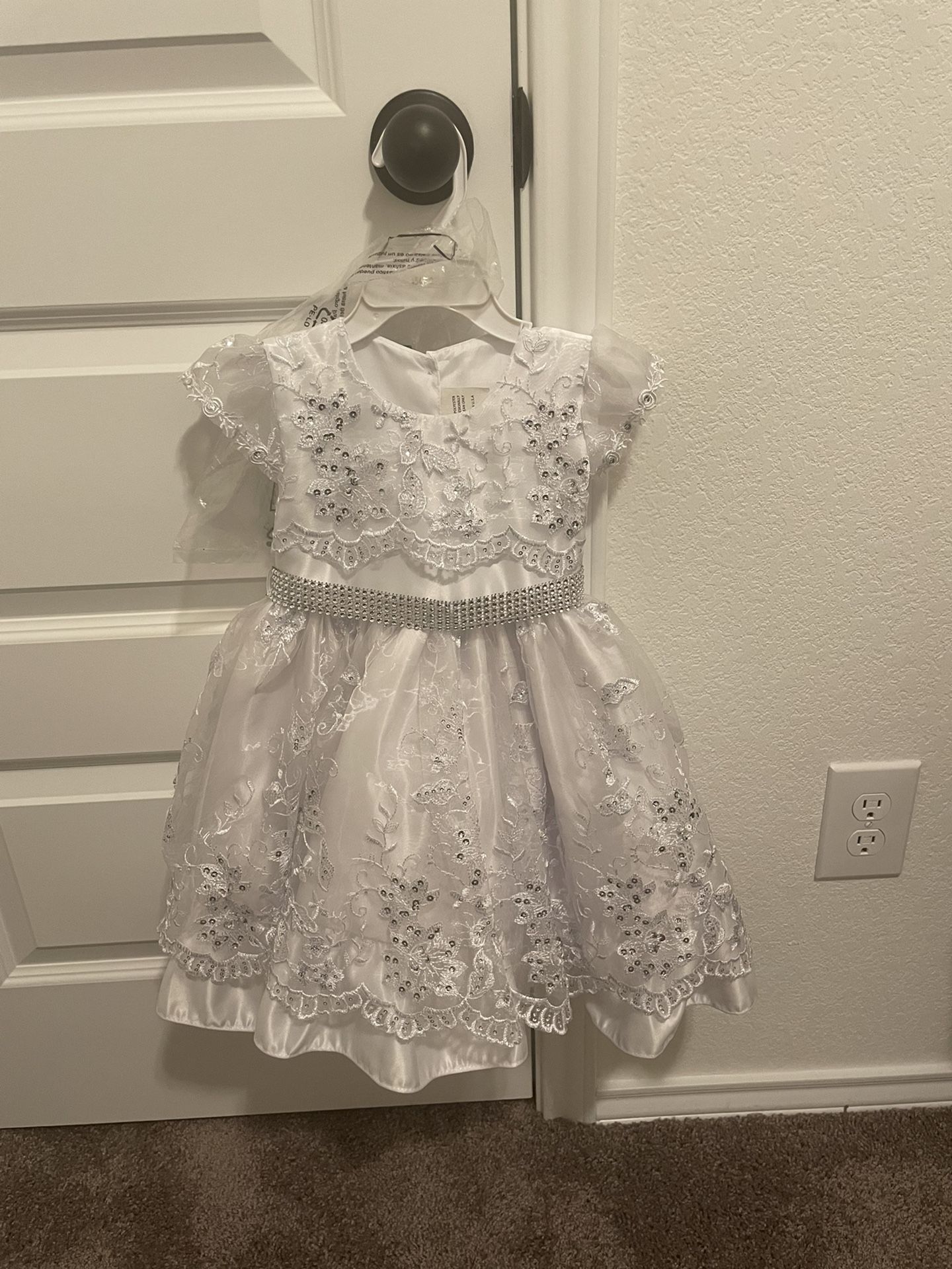 Toddler Girl White Dress