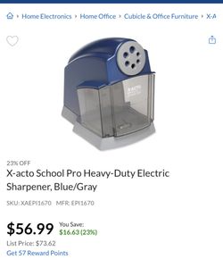 X-ACTO School Pro Electric Sharpener