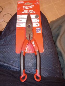 Milwaukee Long Nose Pliers New in Package