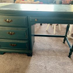 Teal Desk