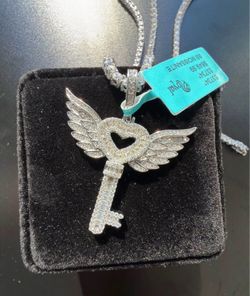 BRAND NEW Moissanite Tennis Set - Tags On - Necklace, Bracelet & Pendant