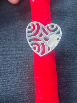 Peruvian 925 Sterling Silver Heart Ring – Size 7