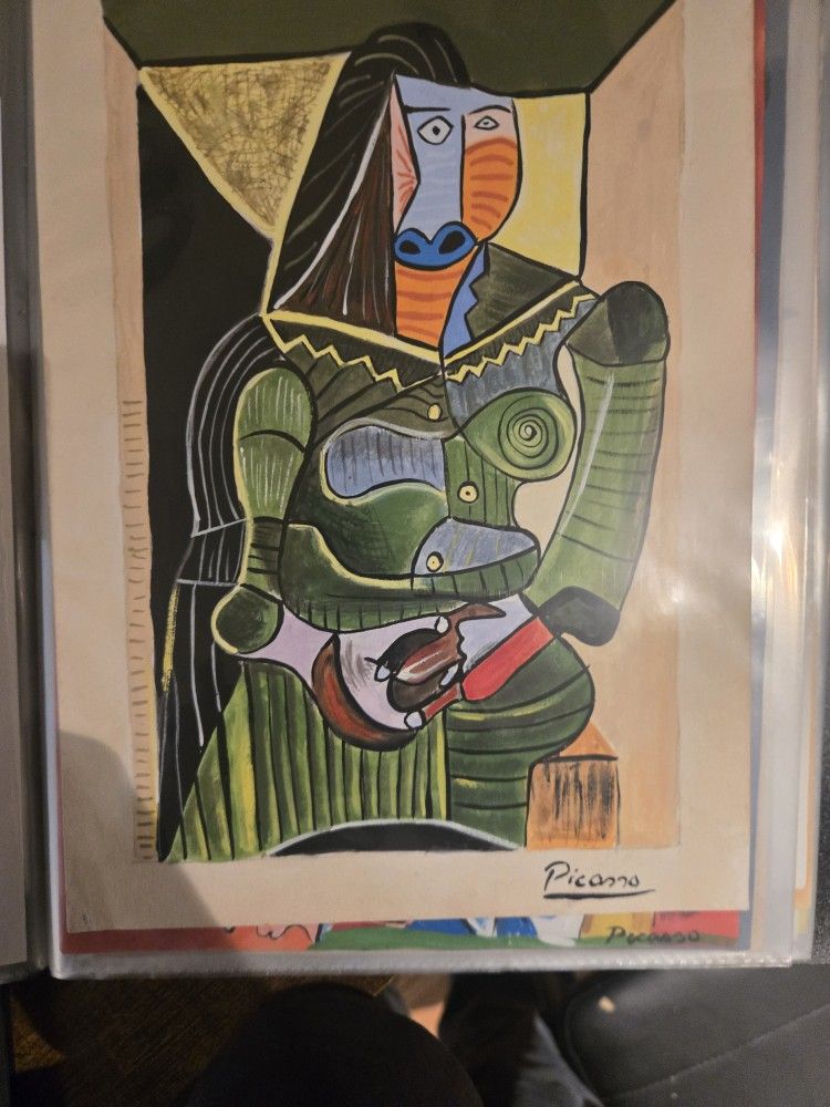 Pablo Picasso Watercolor