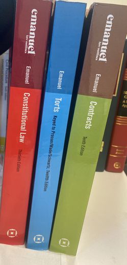 Law Books The Emmanuel Trilogy 