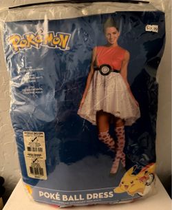 Pokemon pokeball dress women costume