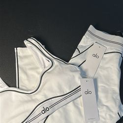 White Alo Set Womens