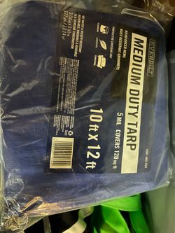 New heavy duty tarp