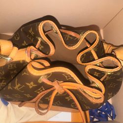LV Bucket Bag (Petit Noé) w/ Box & Dust Bag