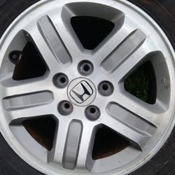 OEM 16" Honda Wheels And Tires