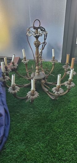 Vintage 12-arm Chandelier