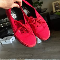 Limited Edition ALL RED VANS