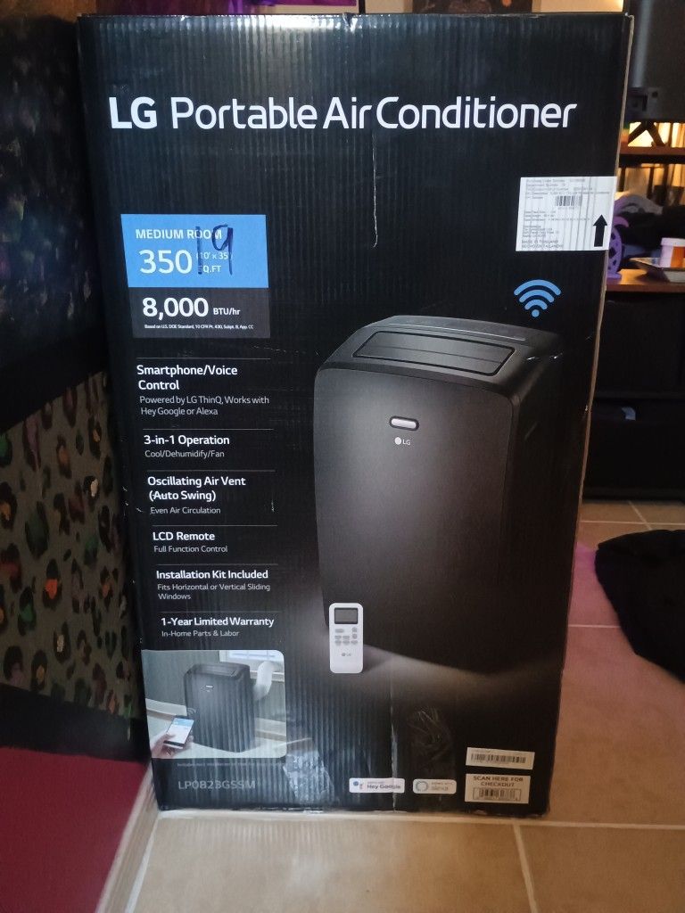 BRAND NEW LG PORTABLE AIR CONDITIONER 