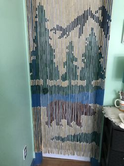 Woodland Beaded Curtain
